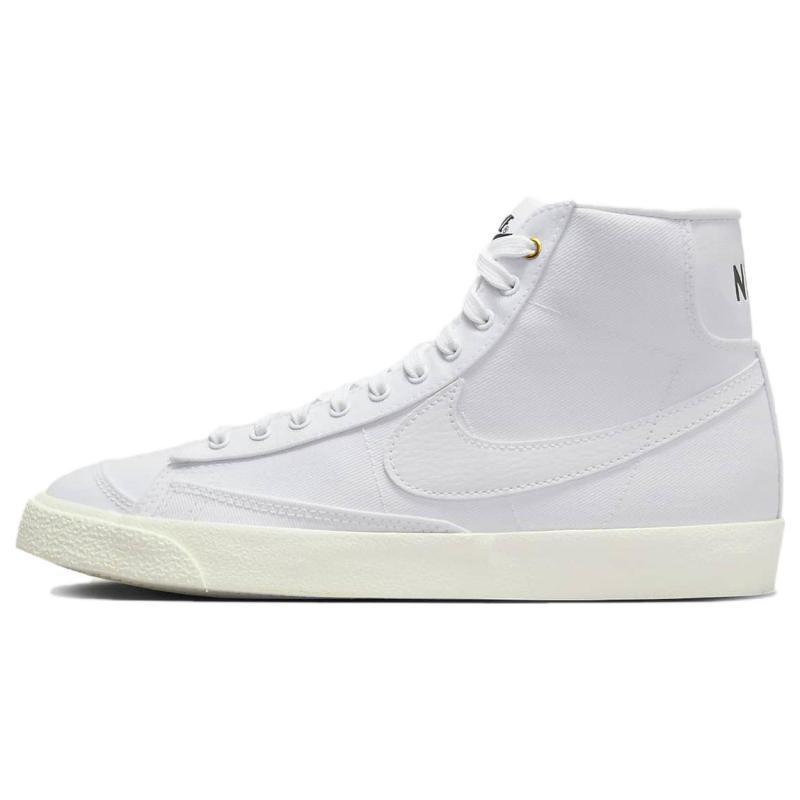 Nike Blazer Mid '77 Canvas 'White Sail' Women's Sneakers Skateboard Shoes DX5550-100