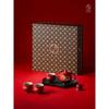 Edenus Dancing Horse Lacquer Red Glaze Tea Set