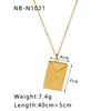 European and American ins style, couple book pendant necklace love open and close book necklace collarbone chain female