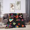 Manana Sera Bonito Karol G Blanket Quality Warm Soft  Throw Blanket Winter Travel Office Couch Chair Novelty Bedspread