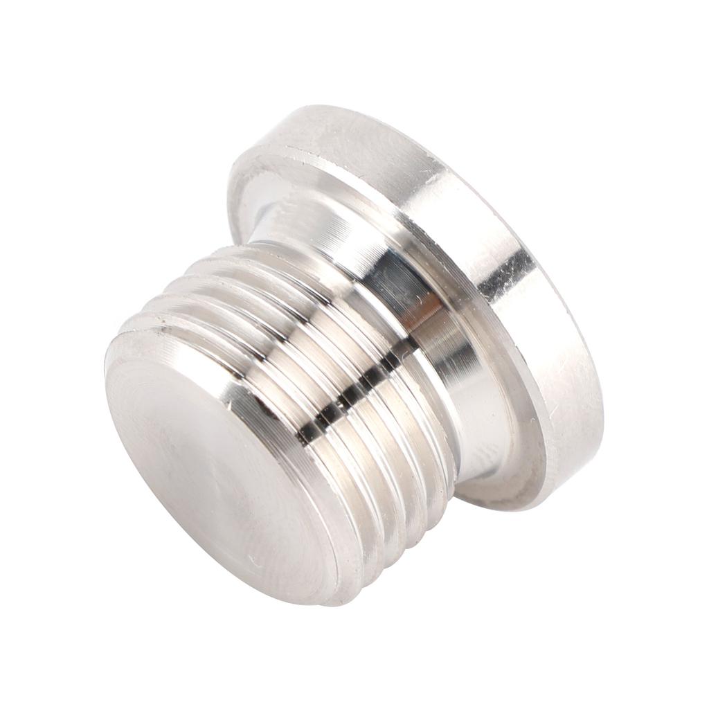 Standard M18 X 1.5 Sensor Plug Cap with Copper Washer Universal Fit Motorcycle
