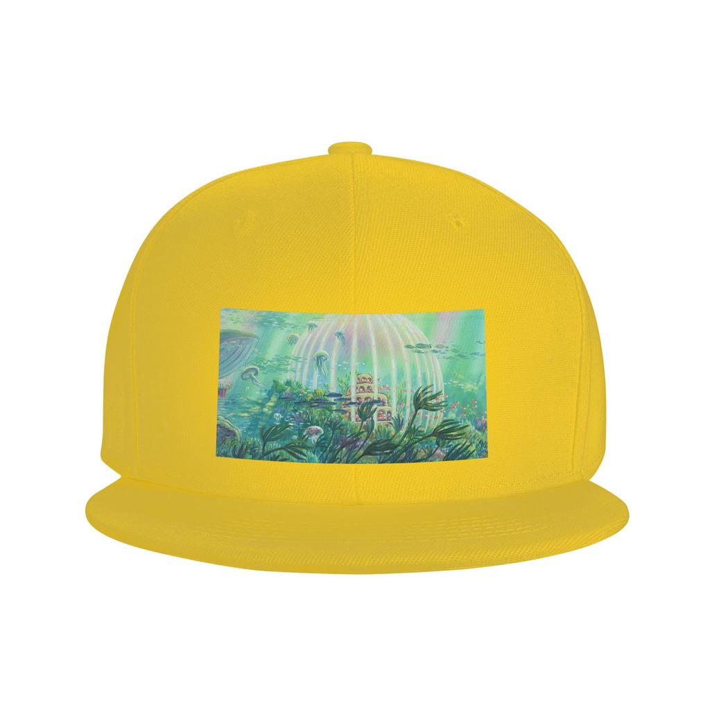 Ponyo Painting Anime Underwater Baseball Caps Snapback Fashion Baseball Hats Breathable Casual Casquette Outdoor for Unisex