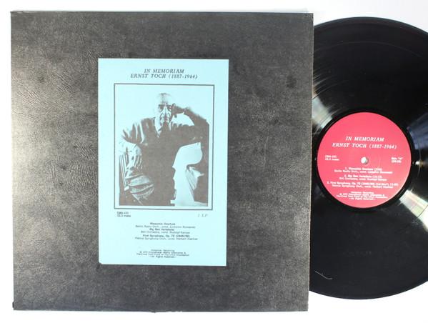 LP Record ERNST TOCH - In Memoriam EMA101 Educational Med 1975 US Classical Used