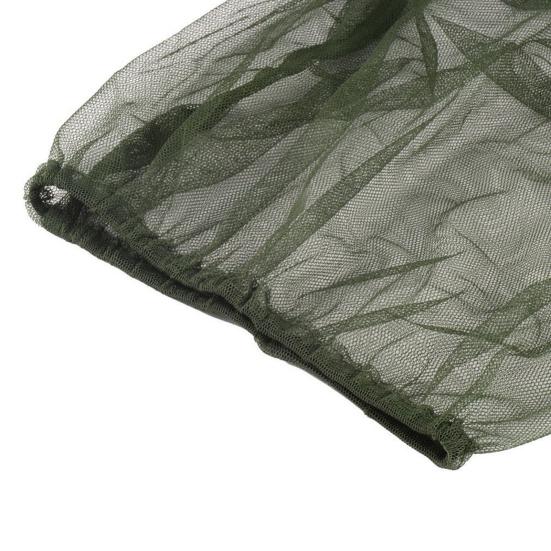 Mosquito-Proof Veil Breathable Fabric Outdoor Mosquito Net Clear View Easy Wear Fishing Camping Garden Insect Shield