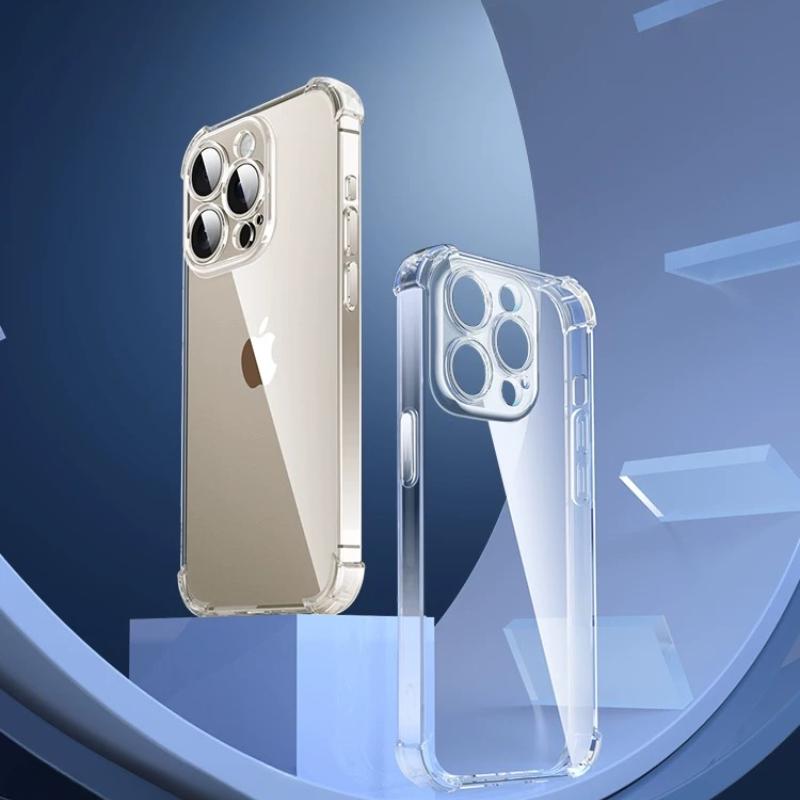 Weiche TPU Klare Handyhülle Für iPhone 17 17 Air 17 Pro Max 3D Airbag Stoßfest Transparente Rückseite für 17Pro Hülle Funda