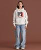 Dice Girl Hoodie Oatmeal