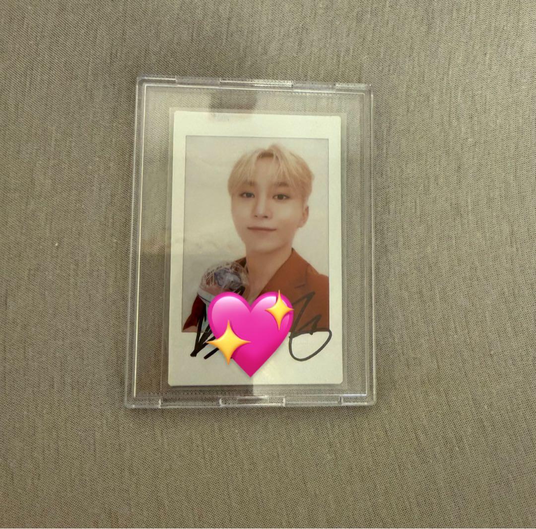 

[USED] SEVENTEEN Be The Sun Seungkwan Autographed Instax