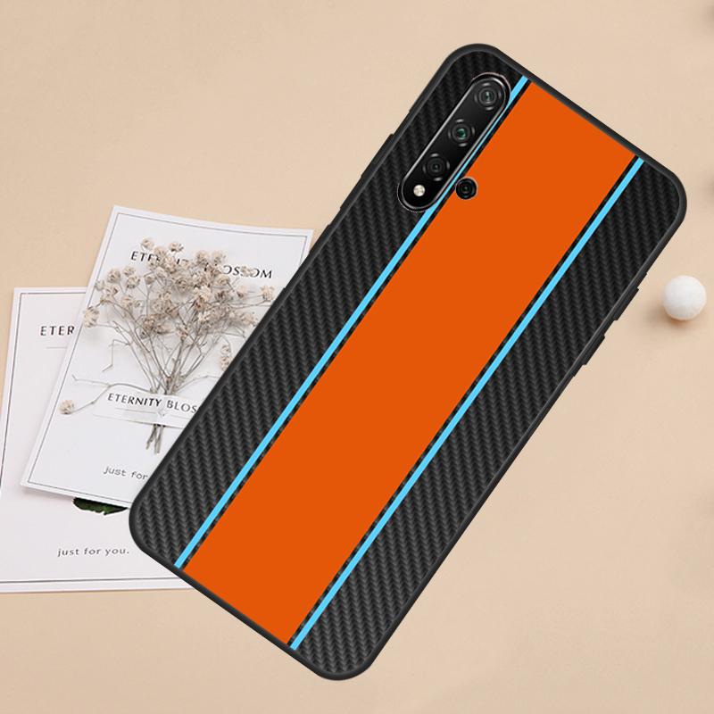 Carbon Fiber Case For Huawei P30 Pro P20 P40 Lite Nova 11 Pro 3i 8i 9 10 SE 5T Y60 Y61 Y70 Y90 Y91 Coque