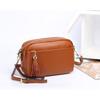 Niche Design Women's Bag Cowhide New Shoulder Crossbody Leather Women's Square Bag Handbag Soft Leather 100 Simple