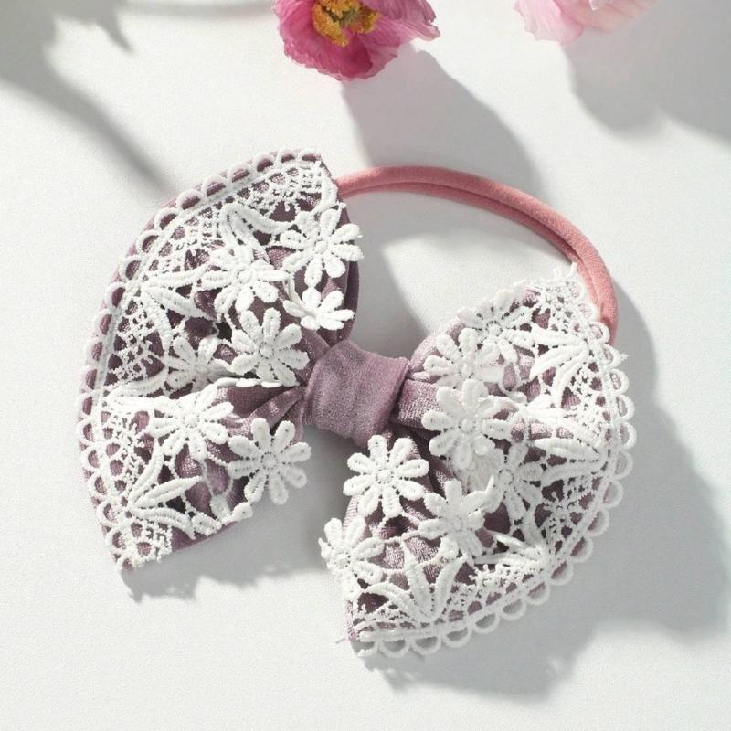 Infant Bowknot Romper and Hairband Photo Clothing Set Photoshooting Props Newborn Shower Gifts Baby Photography Outfit