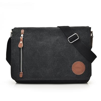 Heren Tassen Mannelijke Canvas Schoudertassen Unisex Crossbody Messenger Tassen Grote Retro Zadeltassen voor Reizen Enveloppe Aktetas