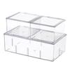 Tea Bag Storage Box Drawer Type Coffee Capsule Sorting Acrylic Sealed Jar with Lid Sugar Container