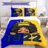 3pcs Sigma SGR Gamma Rho Pattern Bedding Set Duvet Cover Set Includes Duvet Cover &pillowcases, Perfect All Season Bedroom Decoration & Gift