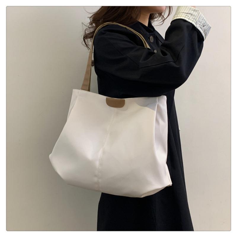 New large-capacity simple messenger bag women's shopping bag leisure bag shoulder handbag hand bag