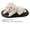 Creative Gifts for Anxiety Cute Puppy Figurine, Car Dashboard Decoration with Anti-Slip Mat, Relief Fidget Toy Soft TPR Toy, Automotive Interior