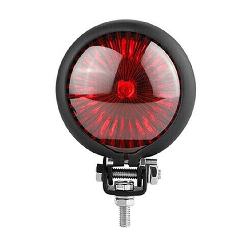 Motorcycle 12V LED Tail Light Rear Brake Stop Lamp Taillight For Harley Chopper Bobber Cafe Racer BIKE