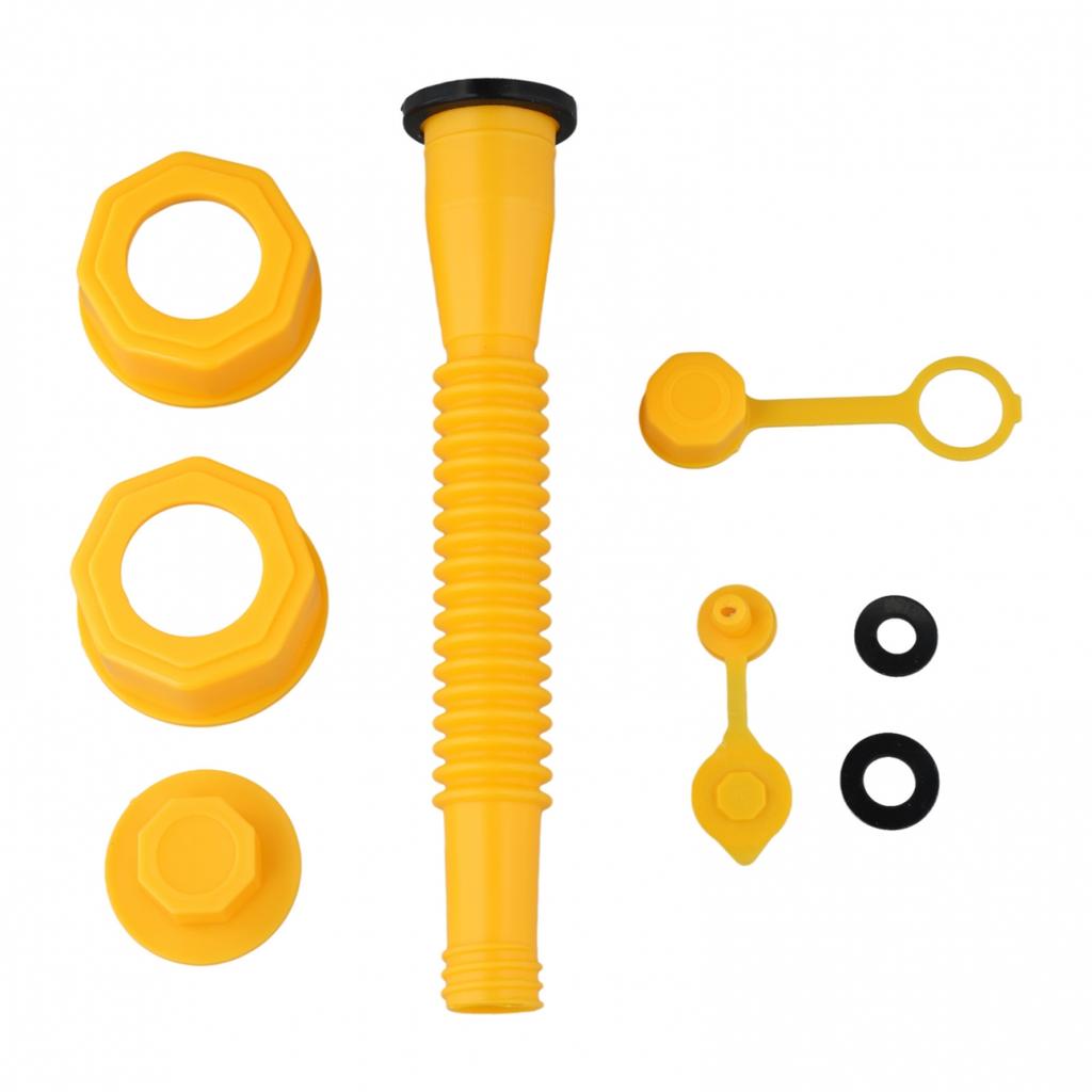 Complete Gas Can Spout Replacement Kit Designed to Fit Various Models and Use