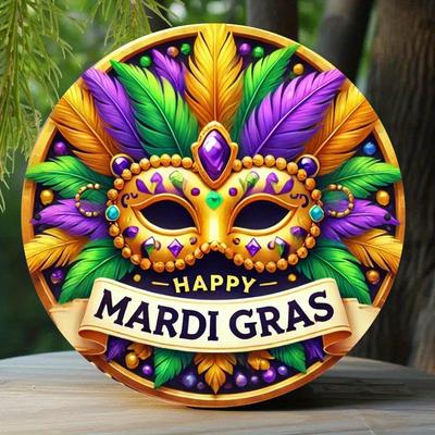 2d Flat 20*20cm Maldivia Celebratory Wooden Logo Wooden Wall Art, Vibrant Design, with Feathers and Leaves, Perfect for Bars, Cafes, Home Decor.