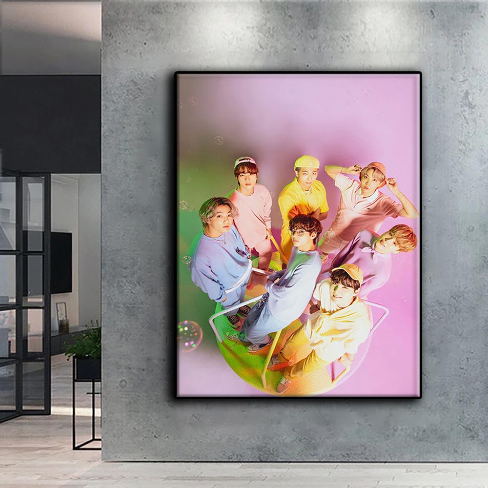 5D DIY Diamond Painting Cross Stitch Korean Boy Group Diamond Embroidery Mosaic Wall Art Home Decoration