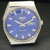 SEIKO 5 AUTOMATIC JAPAN 6309A MENS VINTAGE BLUE COLOR DIAL WATCH a701287-5 R206a-a701287