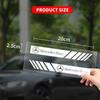 GLC  2pcs Car Stripe Stickers Rearview Mirror Reflective Vinyl Decals Decoration For Mercedes Benz AMG W124 W202 W203 W204 W210