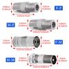 5Pcs F To TV Male/Female Plug Jack Striaght RF Adapter Connector Coaxial Wire Terminal Nickel-plated For TV Antenna Extension