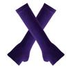 Koreaanse Stijl Zwart-Wit Gestreept Unisex Vingerloze Lange Mouwen Kerst Cosplay Cover