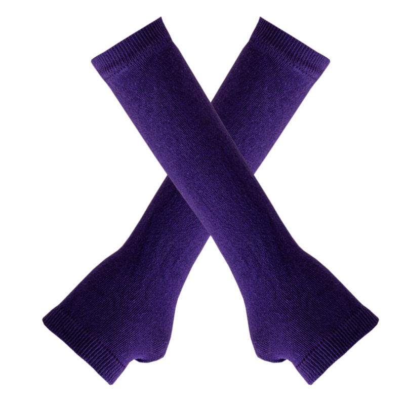 Koreaanse Stijl Zwart-Wit Gestreept Unisex Vingerloze Lange Mouwen Kerst Cosplay Cover