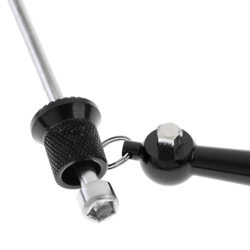 Security Bicycle Wheel Hub Skewers Aluminum Alloy Quick Release Anti Theft Axle for Road MTB