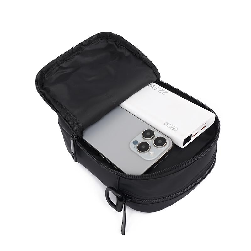 Umhängetasche für Herren, Business, Freizeit, große Kapazität, tragbare Handtasche, Reißverschluss, mehrschichtig, wasserdicht, Sommer-Umhängetasche für Männer