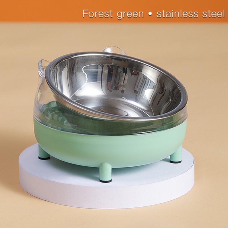 Cat Food Bowl Multipurpose Anti Slip Detachable Design Pet Feeder Water Dispenser Container Pet