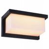 Solarna Lampa Elewacyjna Kinkiet Led Z Czujnikiem Ruchu Soe-12 Ip54 Czarna