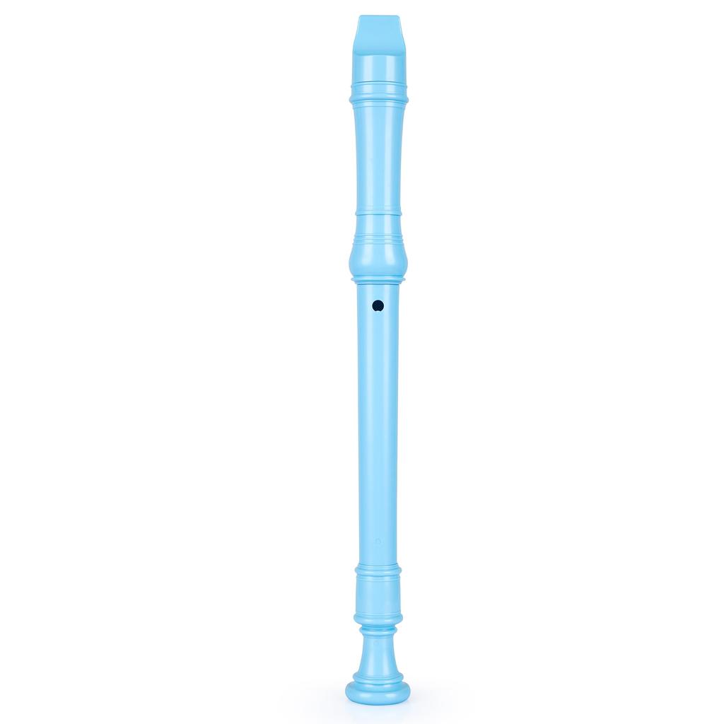 Sondery Soprano German Made of ABS Durable and Easy To Play for Plastic German Fingering Chart Portable Pouch Included Recorder, Style, Resin,