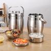 Drum-Shaped Stainless Steel Insulated Lunch Box