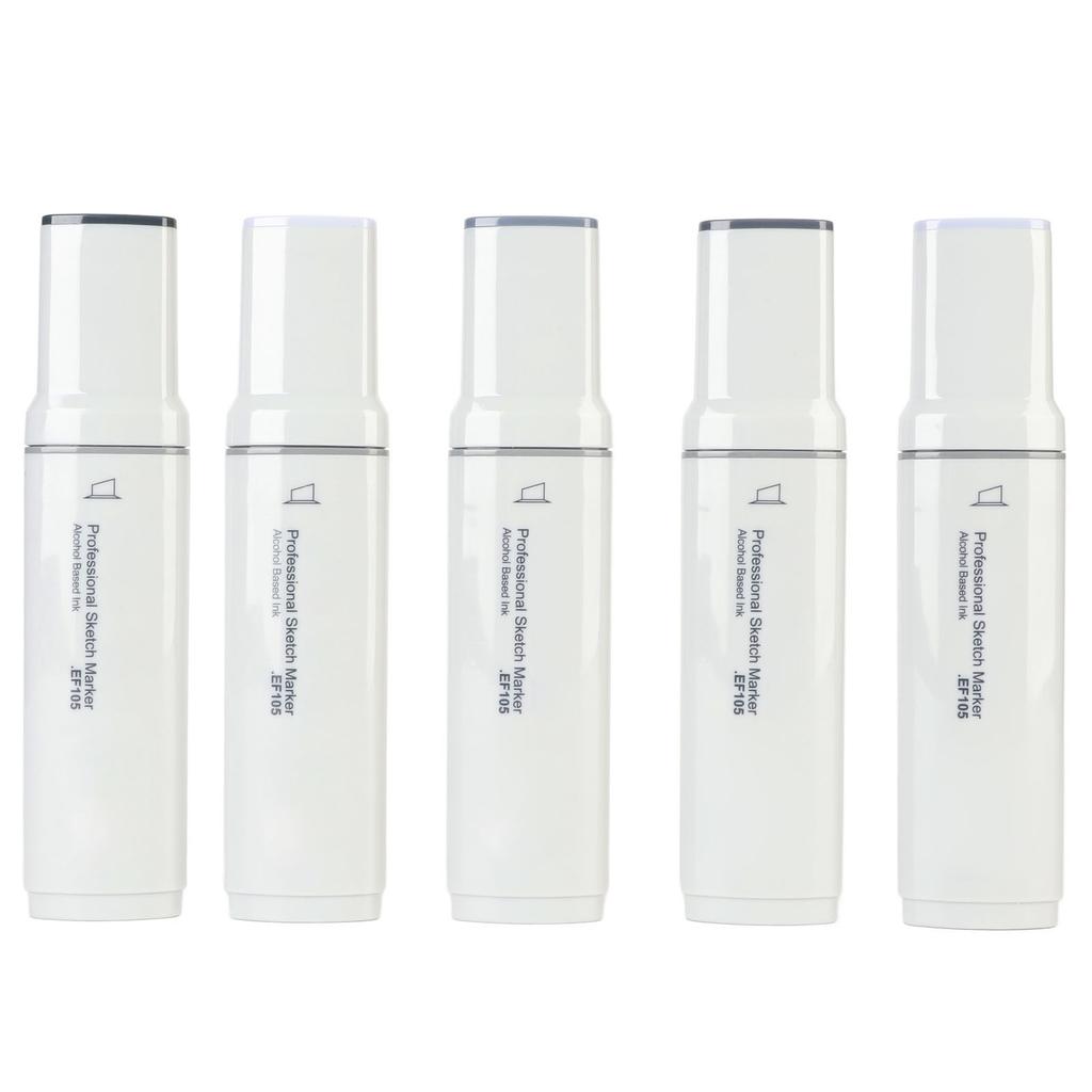 5PCS Jumbo Markers Large Wide Head Even Fluent Ink Absorption Jumbo Art Markers for Painting