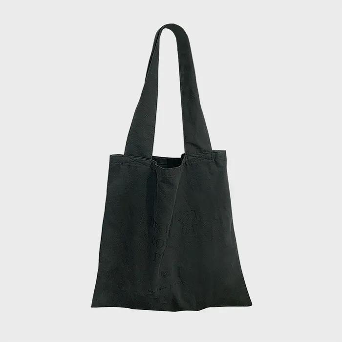 Apricot Seed Eco Bag_Mugwort Deep Gray