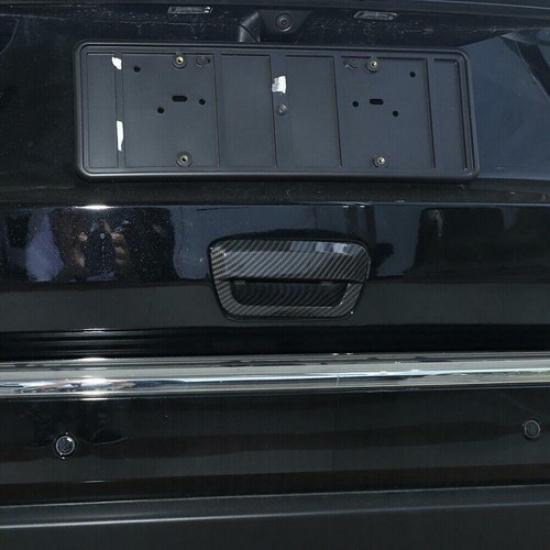 For 2014- Jeep Grand Cherokee Carbon Fiber Rear Trunk Door Handle Bowl Cover