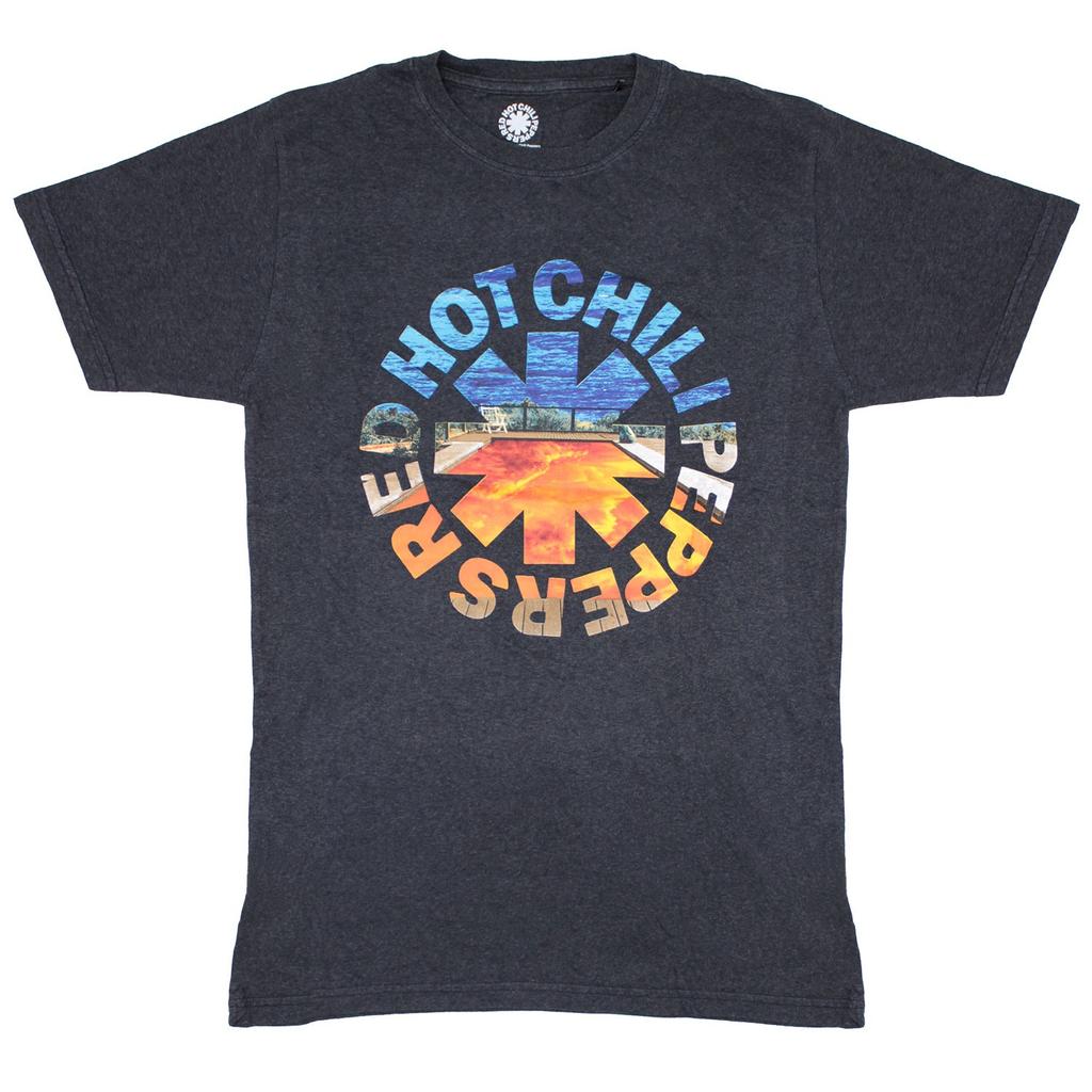 Men's Red Hot Chili Peppers Californication Asterisk T-shirt Large Black