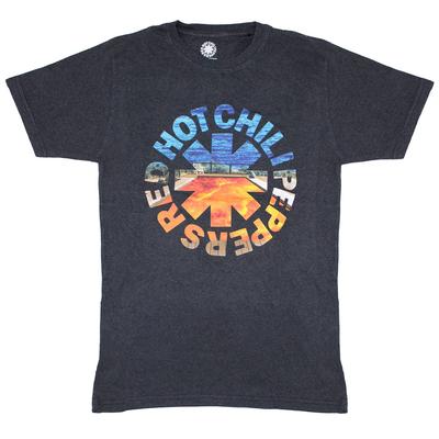 Men's Red Hot Chili Peppers Californication Asterisk T-shirt Large Black