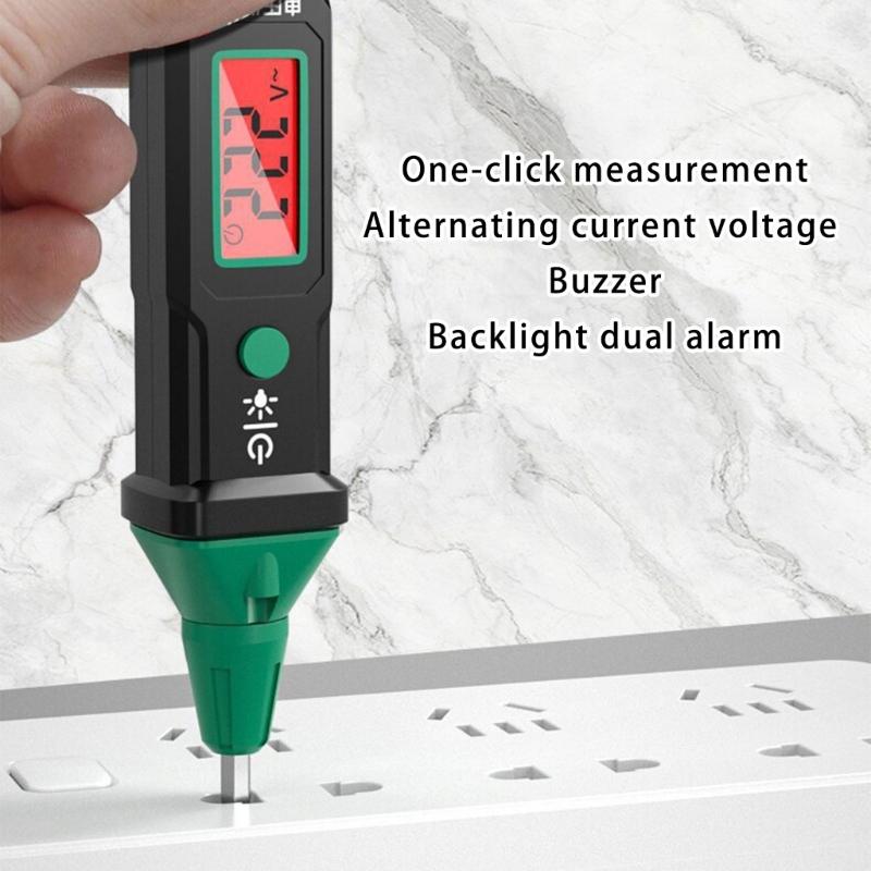 Multifunctional Circuit Detector for Voltage Broken Wire and Leakage Detection Safe Practical Design Electrician Use