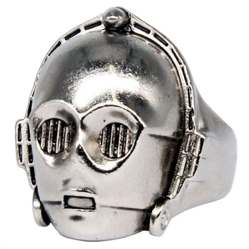 

КОЛЛЕКЦИЯ МЕТАЛЛИЧЕСКИХ КОЛЬЦ «Звездные войны» Игрушка-капсула Gacha Gacha [5.C-3PO] (один предмет)