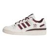adidas Forum Low CL White Aurora Ruby Men Sneakers Cloud-White Wonder-White JQ0206