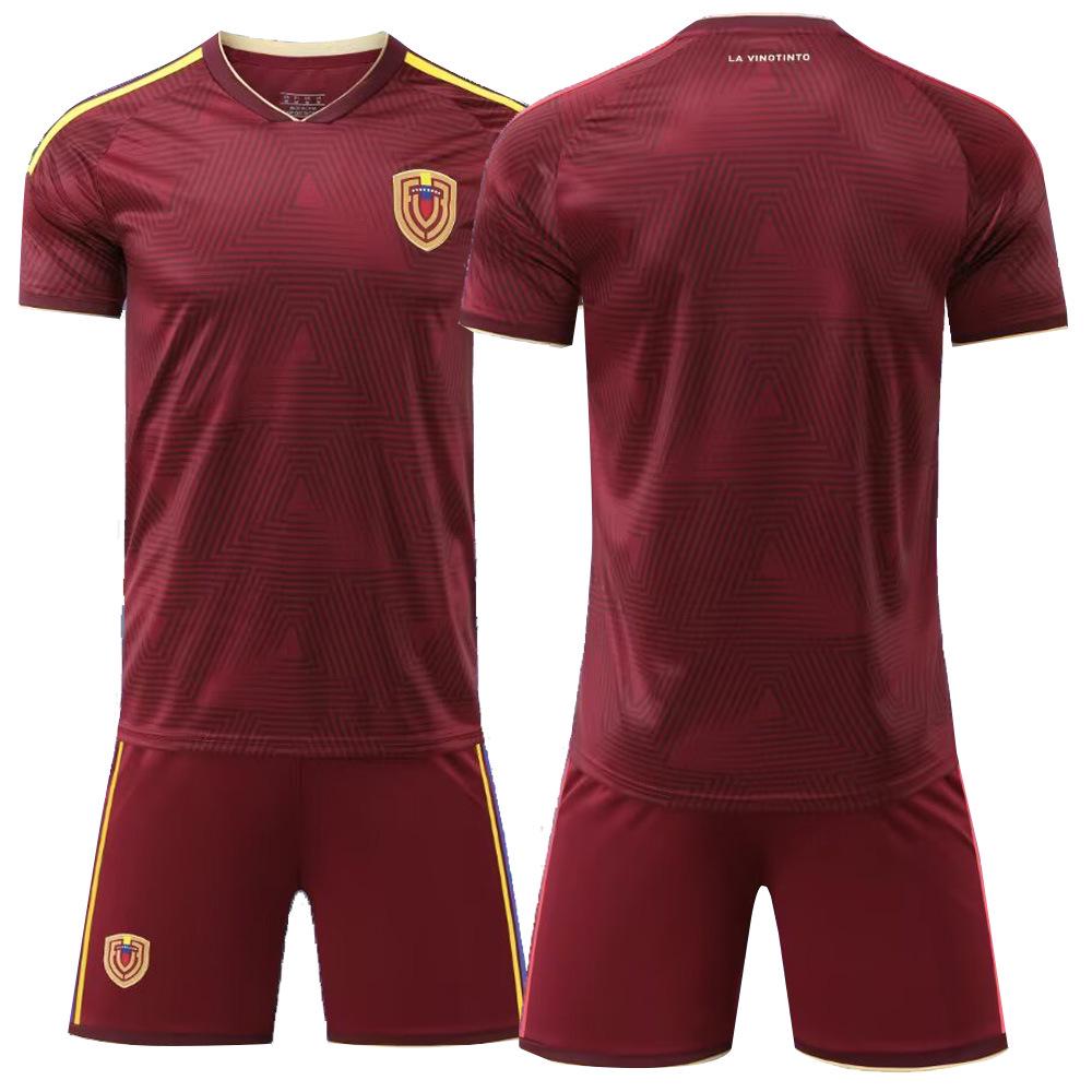 

2026 Венесуэла Домашний и Выездной Мужской Футбольный Комплект Быстросохнущий - Летние Футболки с Коротким Рукавом L/Height 175-180CM