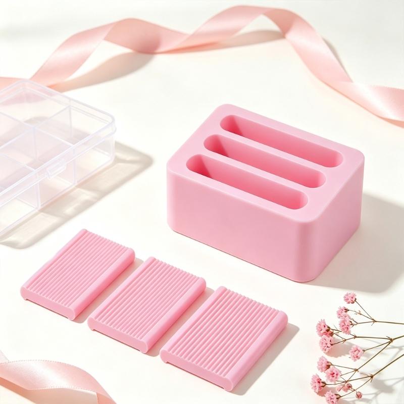 Mini Clay Ball Shaping Tool Three Size Clay Bead Maker with Storage Base for Tiny Jewelry Work, Flower Center Shaping and Clay Finishing