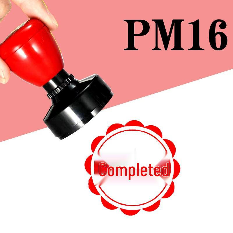 Teacher-Approved Chinese Homework Correction Stamp: Boosts Motivation with Encouragement and Completion Rewards