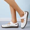 Summer Handmade Retro Soft Sole Mom Shoes Leather Casual Women's Footwear