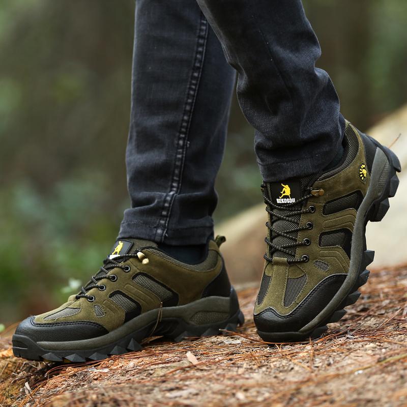 2024 Nové Podzimní Zimní Protiskluzové Tenisky Pánské Boty Ležérní Outdoorová Turistika Pohodlné Síťované Prodyšné Pánské Obuv 5.0