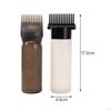 2 Pack of Hair Coloring Applicator Bottles with Root Comb for Barbershop Use