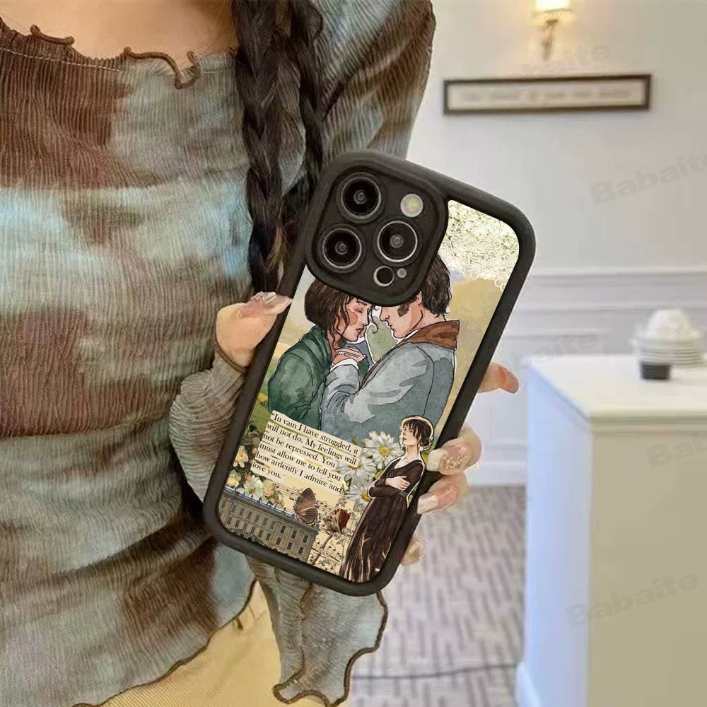 Pride And Prejudice Jane Austen Phone Case For IPhone 17 16 E 15 14 13 12 11 Pro Max Plus Back Cover