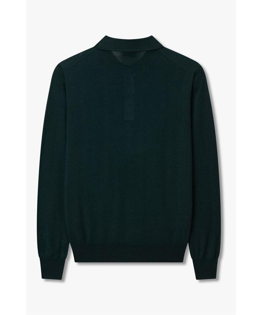 MAN ON THE BOON [Morgano] Polo Sweater_Green 4715313902